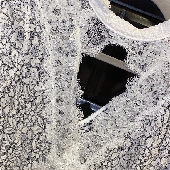 WHITE LACEY FREE PEOPLE DRESS - Picture 4 of 5